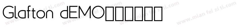 Glafton dEMO字体转换